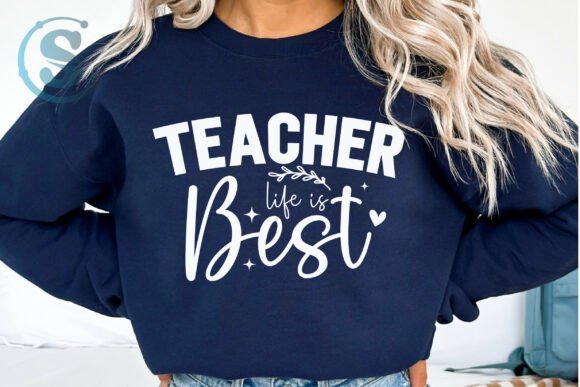 Teacher Life Is Best SVG PNG, Teacher