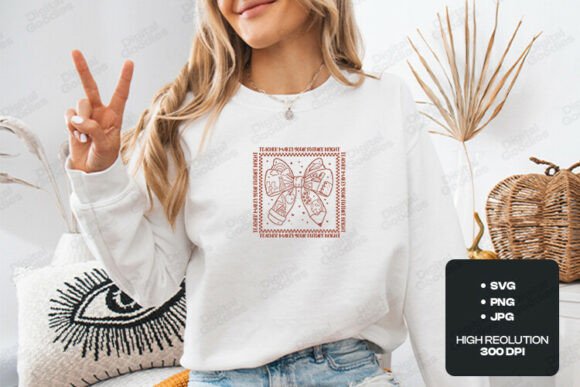 Teacher Makes Future Bright SVG: Graphics for T-Shirt Designs